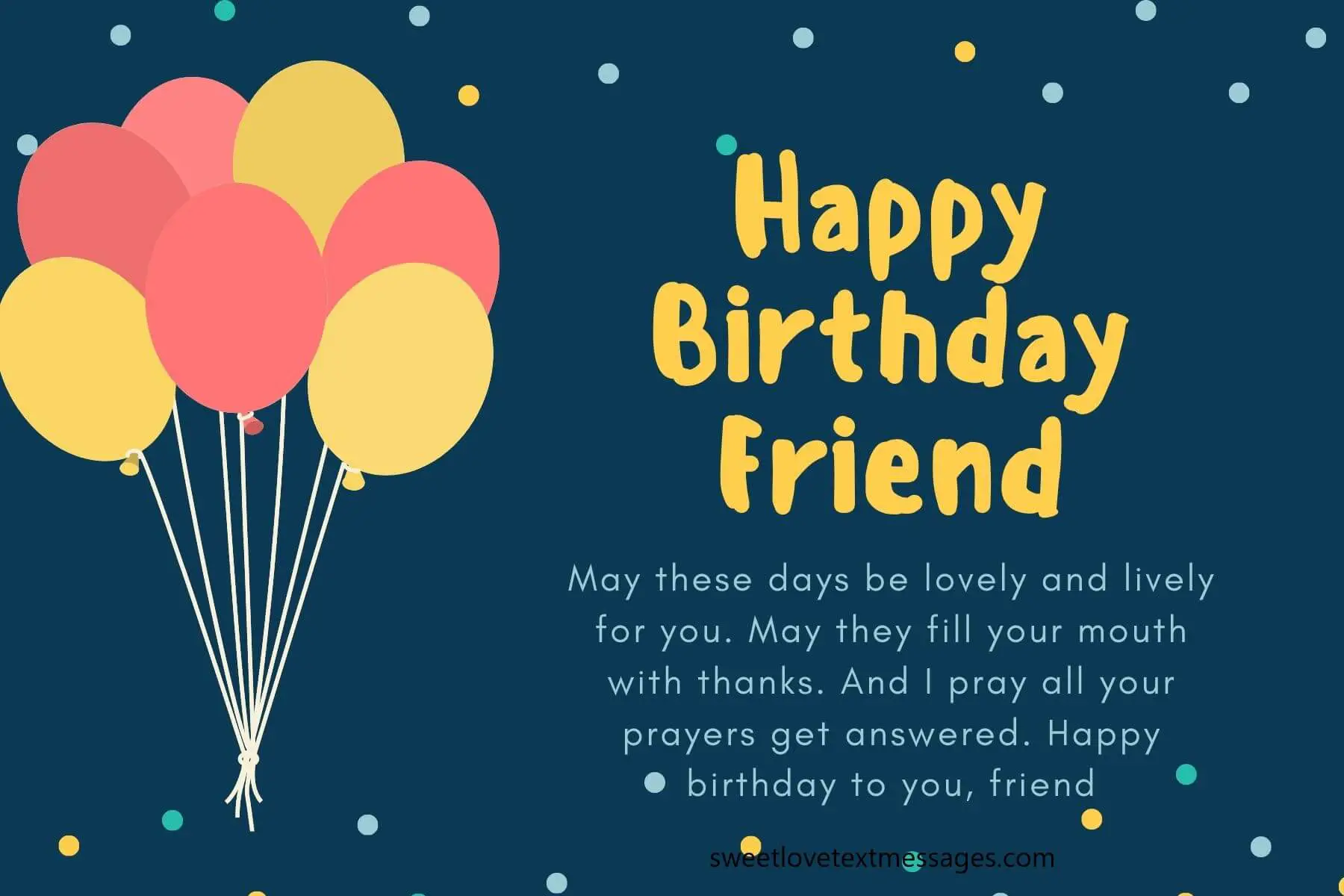 Birthday Greetings For A Male Friend - Bitrhday Gallery