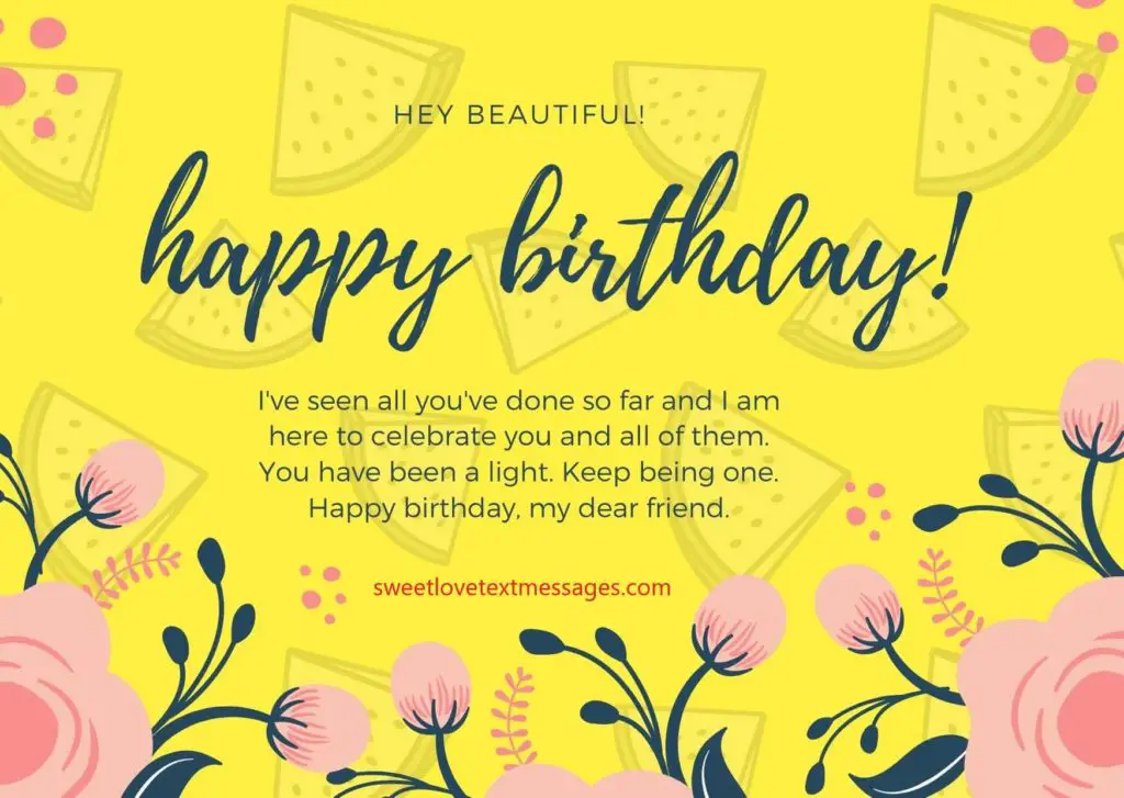 happy birthday paragraph for best friend girl