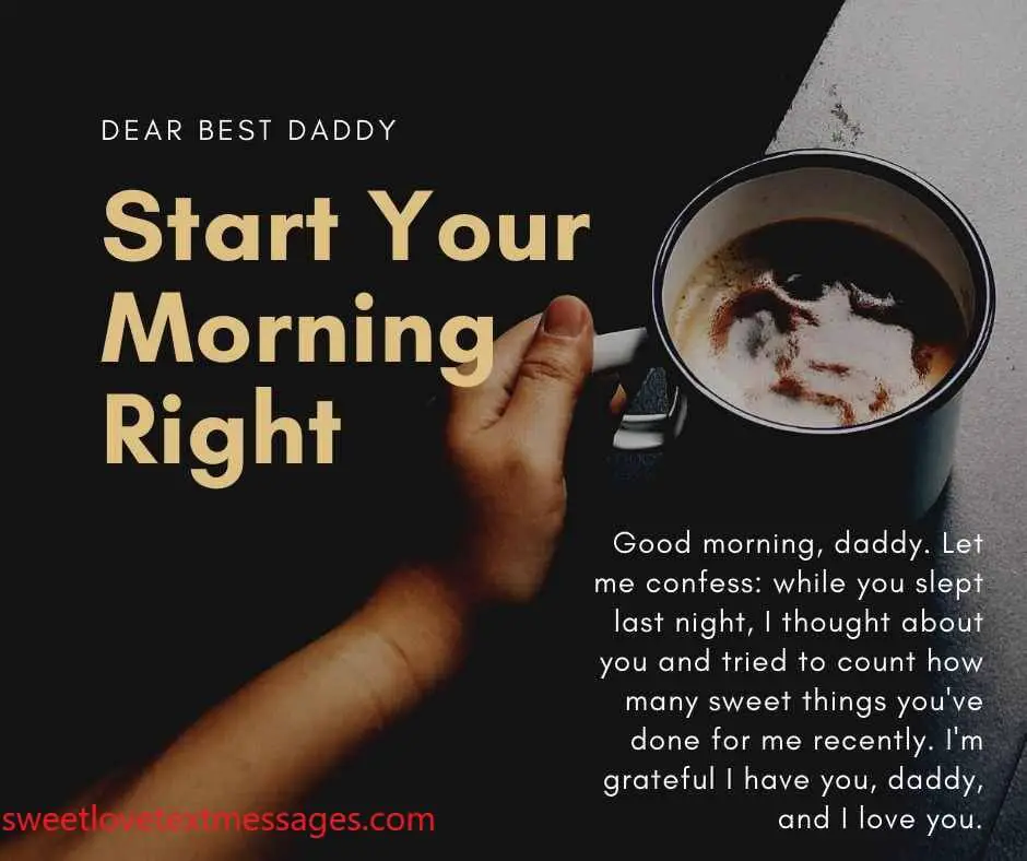 i love you good morning messages for dad