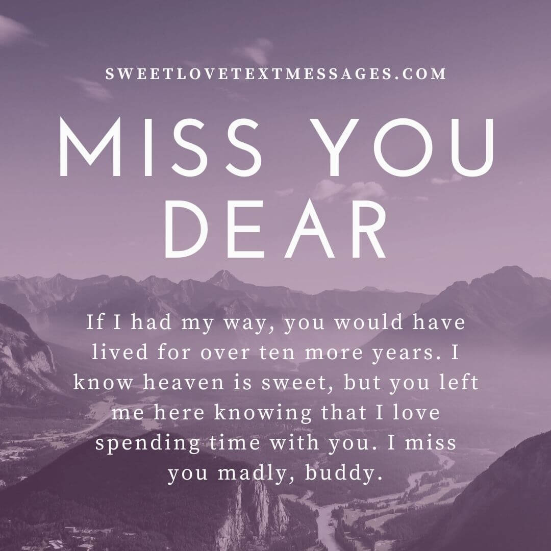 Missing Someone In Heaven Quotes And Sayings Love Text Messages
