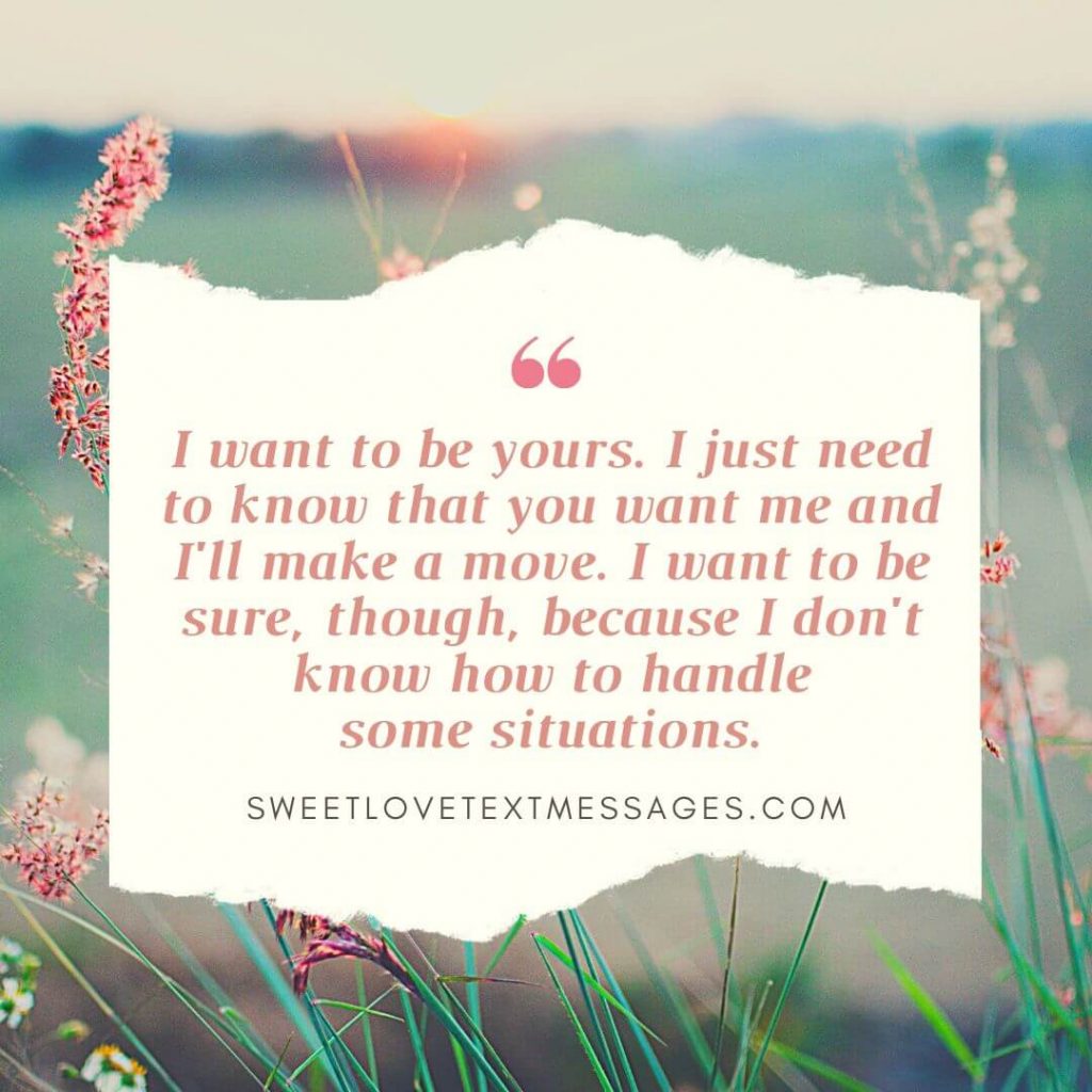 i want you to love me Quotes